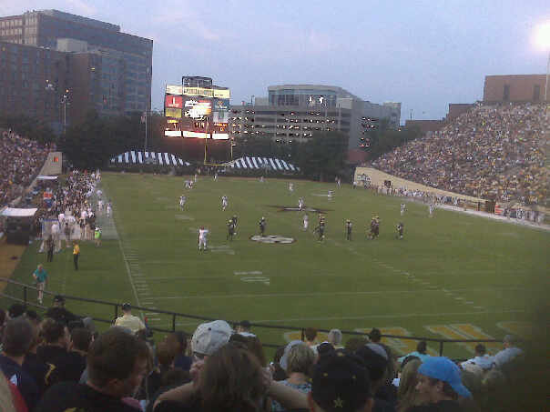 Lessons from a Vandy Football Game