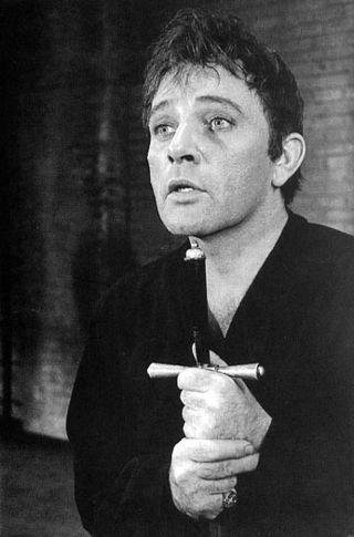 Richard Burton Playing Hamlet