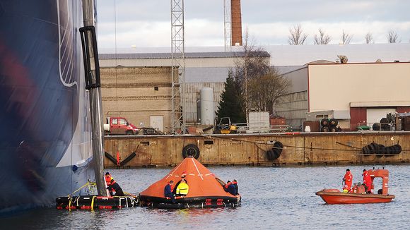 Eckero Line  Findlandia Lifeboat Drill