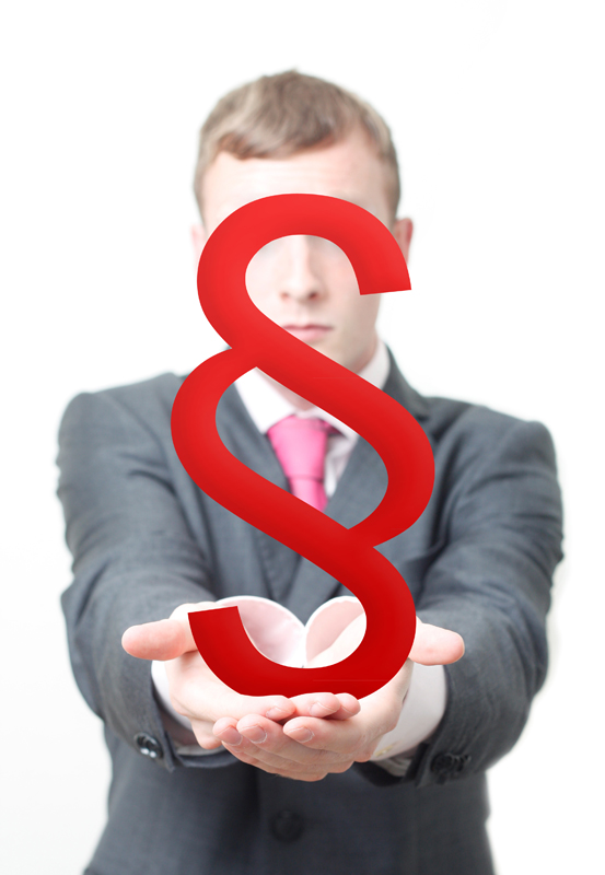 lawyer with red section of law.jpg