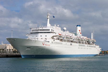 Thomson Spirit Cruise Ship