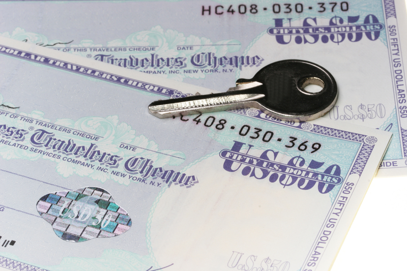 travelers checks, finding travelers checks, finding hidden assets