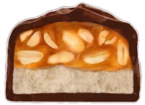 snickers cross section