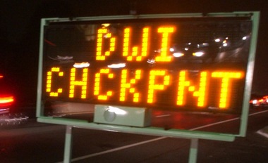 Mount Olive NJ DWI Checkpoint