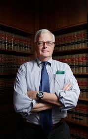 Photo of Judge Alsup in Chambers
