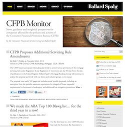 CFPB Monitor