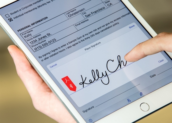 Fill & Sign App Signature