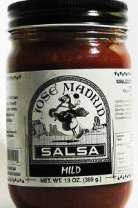 Jose Madrid salsa jar
