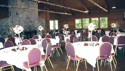 Arrowhead Lodge banquet room