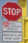 Customs sign-3