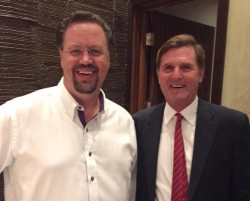 At Mass Torts Made Perfect Conference with legendary mass tort trial attorney Mike Papantonio 