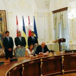 Signing Ukraine FTA