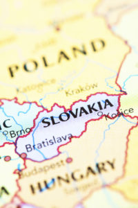 Map of Slovakia