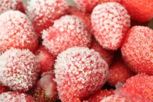 Frozen-strawberries