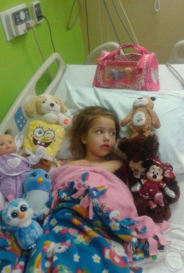At age 3, Jubilee Combs had to spend three weeks in the hospital and undergo dialysis treatments after contracting an E. coli infection fro drinking unpasteurized raw milk.