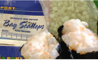 raw scallops