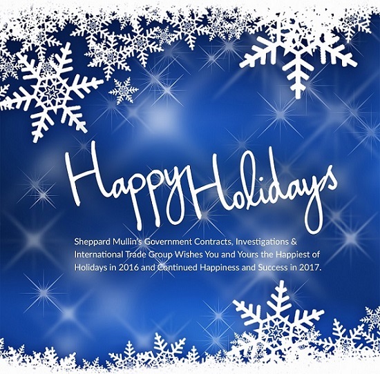 Happy Holidays!