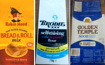 recalled Ardent Mills brands flour