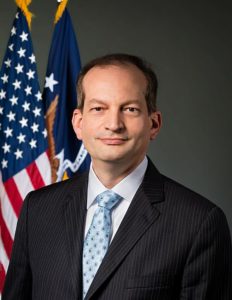 U.S. Secretary of Labor Alex Acosta
