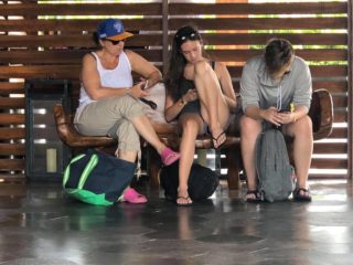 Family at ease