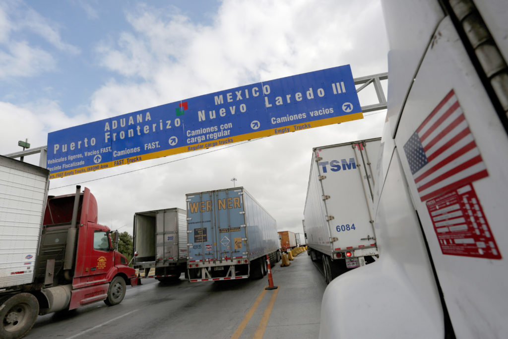 Image result for mexico border trucks