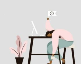 Raise the white flag of defeat when it comes to staring at a screen all day.