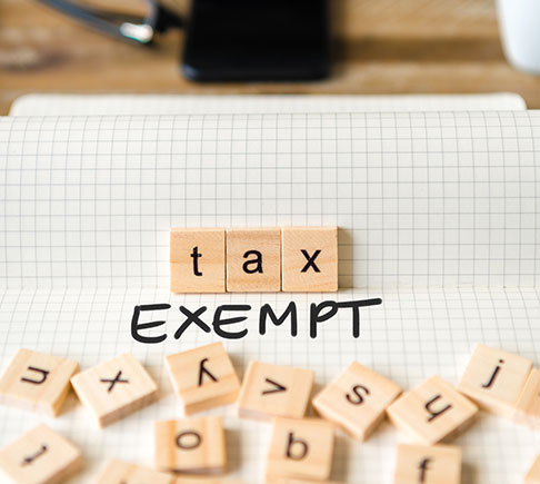 tax exempt letters in scrabble