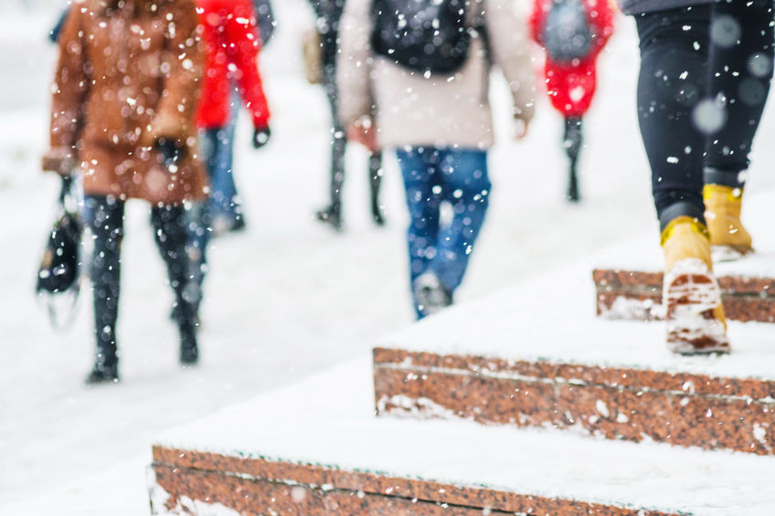 winter slip and fall accidents