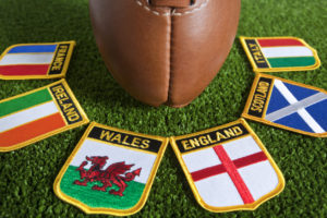 Rugby country flags