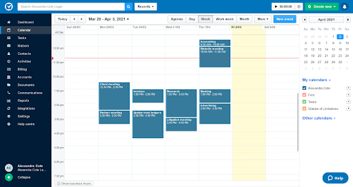Clio practice management software