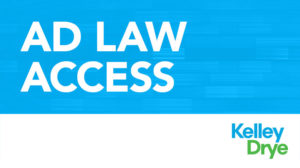 Kelley Drye's Ad Law Access Blog