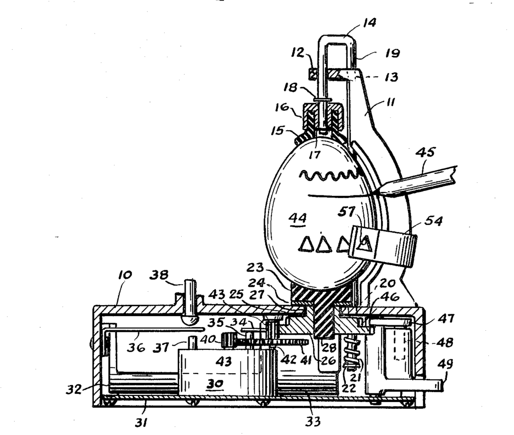 Easter toy protected by a Patent Attorney
