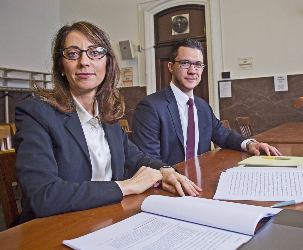 Criminal Defense Lawyer Demetra Mehta and Zak Goldstein