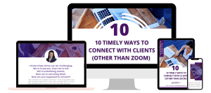 10 Timely Ways To Connect With Clients