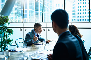 Workplace discussion